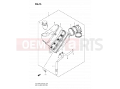 SUZUKI VS1400 K9 (2009) Intruder 15 - AIR CLEANER (FRONT)