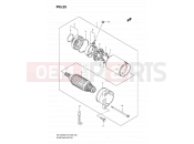 SUZUKI VS1400 K9 (2009) Intruder 25 - STARTING MOTOR