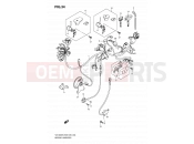 SUZUKI VS1400 K9 (2009) Intruder 34 - WIRING HARNESS