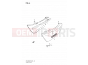 SUZUKI VS1400 K9 (2009) Intruder 44 - FRAME COVER