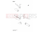 SUZUKI VS1400 K9 (2009) Intruder 47 - HANDLE LEVER