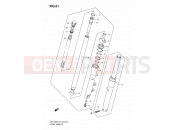 SUZUKI VS1400 K9 (2009) Intruder 51 - FRONT DAMPER