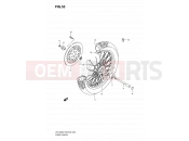 SUZUKI VS1400 K9 (2009) Intruder 53 - FRONT WHEEL