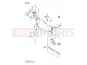SUZUKI VS1400 K9 (2009) Intruder 60 - REAR MASTER CYLINDER