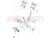 SUZUKI VS800GL P (1993) Intruder (E02,E04,E17,E18,E21,E22,E25,E34,E53) 6 - CRANKSHAFT