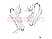SUZUKI VS800GL P (1993) Intruder (E02,E04,E17,E18,E21,E22,E25,E34,E53) 9 - CAM CHAIN