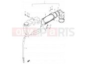 SUZUKI VS800GL P (1993) Intruder (E02,E04,E17,E18,E21,E22,E25,E34,E53) 12 - AIR CLEANER (FRONT)(MODEL N/P/R)