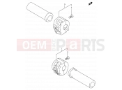 SUZUKI VS800GL R (1994) Intruder (E02,E04,E17,E18,E21,E22,E25,E34,E53) 33 - HANDLE SWITCH (MODEL N/P/R)