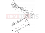 SUZUKI VS800GL S (1995) Intruder (E02,E04,E17,E18,E22,E25,E34,E37) 23 - PROPELLER SHAFT - FINAL DRIVE GEAR
