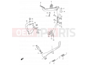 SUZUKI VS800GL S (1995) Intruder (E02,E04,E17,E18,E22,E25,E34,E37) 35 - PROP STAND - REAR BRAKE