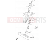 SUZUKI VS800GL S (1995) Intruder (E02,E04,E17,E18,E22,E25,E34,E37) 49A - STEERING STEM (MODEL S)