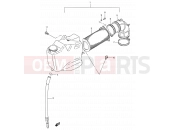 SUZUKI VS800GL V (1997) Intruder (E02,E04,E17,E18,E22,E25,E34,P37) 12A - AIR CLEANER (FRONT)(MODEL S/T/V)