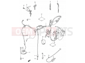 SUZUKI VS800GL V (1997) Intruder (E02,E04,E17,E18,E22,E25,E34,P37) 32B - WIRING HARNESS (MODEL T/V)