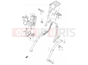SUZUKI VS800GL V (1997) Intruder (E02,E04,E17,E18,E22,E25,E34,P37) 37B - FRAME HANDLE GRIP (MODEL T/V)