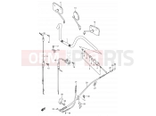 SUZUKI VS800GL V (1997) Intruder (E02,E04,E17,E18,E22,E25,E34,P37) 43B - HANDLEBAR (MODEL T/V)