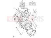 SUZUKI VS800GL X (1999) Intruder 1 - CYLINDER HEAD (FRONT)