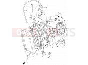SUZUKI VS800GL X (1999) Intruder 17 - RADIATOR