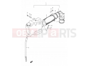 SUZUKI VS800GL K1 (2001) Intruder (E22) 12 - AIR CLEANER (FRONT)
