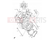 SUZUKI VS800GL K2 (2002) Intruder (E17,E22,E25,E34) 1A - CYLINDER HEAD (FRONT)