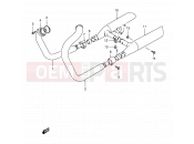 SUZUKI VS800GL K2 (2002) Intruder (E17,E22,E25,E34) 14 - MUFFLER