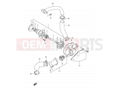 SUZUKI VS800GL K2 (2002) Intruder (E17,E22,E25,E34) 16 - WATER PUMP