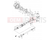SUZUKI VS800GL K2 (2002) Intruder (E17,E22,E25,E34) 22 - PROPELLER SHAFT - FINAL DRIVE GEAR