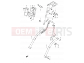 SUZUKI VS800GL K2 (2002) Intruder (E17,E22,E25,E34) 36 - FRAME HANDLE GRIP