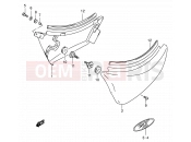 SUZUKI VS800GL K2 (2002) Intruder (E17,E22,E25,E34) 39 - FRAME COVER
