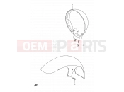SUZUKI VS800GL K2 (2002) Intruder (E17,E22,E25,E34) 40 - FRONT FENDER