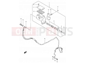 SUZUKI VS800GL K2 (2002) Intruder (E17,E22,E25,E34) 51 - CLUTCH MASTER CYLINDER