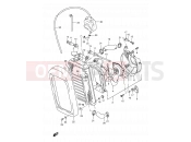 SUZUKI VS800GL K3 (2003) Intruder (E17,E22,E25,E34) 17 - RADIATOR