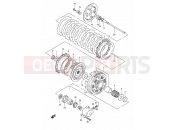 SUZUKI VS800GL K3 (2003) Intruder (E17,E22,E25,E34) 18 - CLUTCH