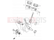 SUZUKI VS800GL K2 (2002) Intruder (E03,E28,E33) 6 - CRANKSHAFT