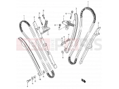 SUZUKI VS800GL K2 (2002) Intruder (E03,E28,E33) 9 - CAM CHAIN