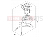 SUZUKI VS800GL K2 (2002) Intruder (E03,E28,E33) 13 - AIR CLEANER (REAR)