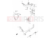 SUZUKI VS800GL K2 (2002) Intruder (E03,E28,E33) 34 - PROP STAND - REAR BRAKE