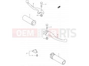 SUZUKI VS800GL K2 (2002) Intruder (E03,E28,E33) 43 - HANDLE LEVER