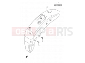 SUZUKI VS800GL K2 (2002) Intruder (E03,E28,E33) 44 - REAR FENDER
