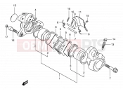 SUZUKI VS800GL N (1992) Intruder (E03,E28,E33) 49 - FRONT CALIPER (MODEL N)