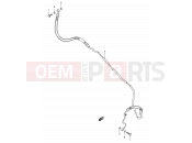 SUZUKI VS800GL N (1992) Intruder (E03,E28,E33) 53 - CLUTCH HOSE