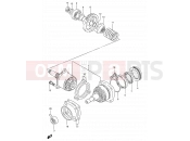 SUZUKI VS800GL P (1993) Intruder (E03,E28,E33) 20 - SECONDARY DRIVE GEAR