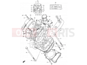 SUZUKI VS800GL S (1995) Intruder (E03,E28,E33) 1 - CYLINDER HEAD (FRONT)