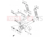 SUZUKI VS800GL S (1995) Intruder (E03,E28,E33) 54 - REAR SWINGING ARM