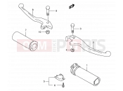 SUZUKI VS800GL V (1997) Intruder (E03,E28,E33) 42A - HANDLE LEVER (MODEL S/T/V)