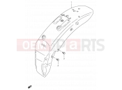 SUZUKI VS800GL V (1997) Intruder (E03,E28,E33) 43 - REAR FENDER