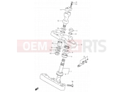 SUZUKI VS800GL V (1997) Intruder (E03,E28,E33) 47A - STEERING STEM (MODEL T/V)