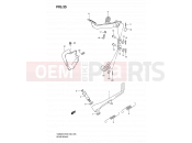 SUZUKI VS800 K7 (2007) Intruder 35 - REAR BRAKE
