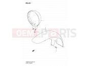 SUZUKI VS800 K7 (2007) Intruder 43 - FRONT FENDER