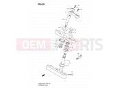 SUZUKI VS800 K7 (2007) Intruder 50 - STEERING STEM