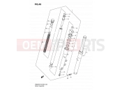 SUZUKI VS800 K7 (2007) Intruder 49 - FRONT DAMPER